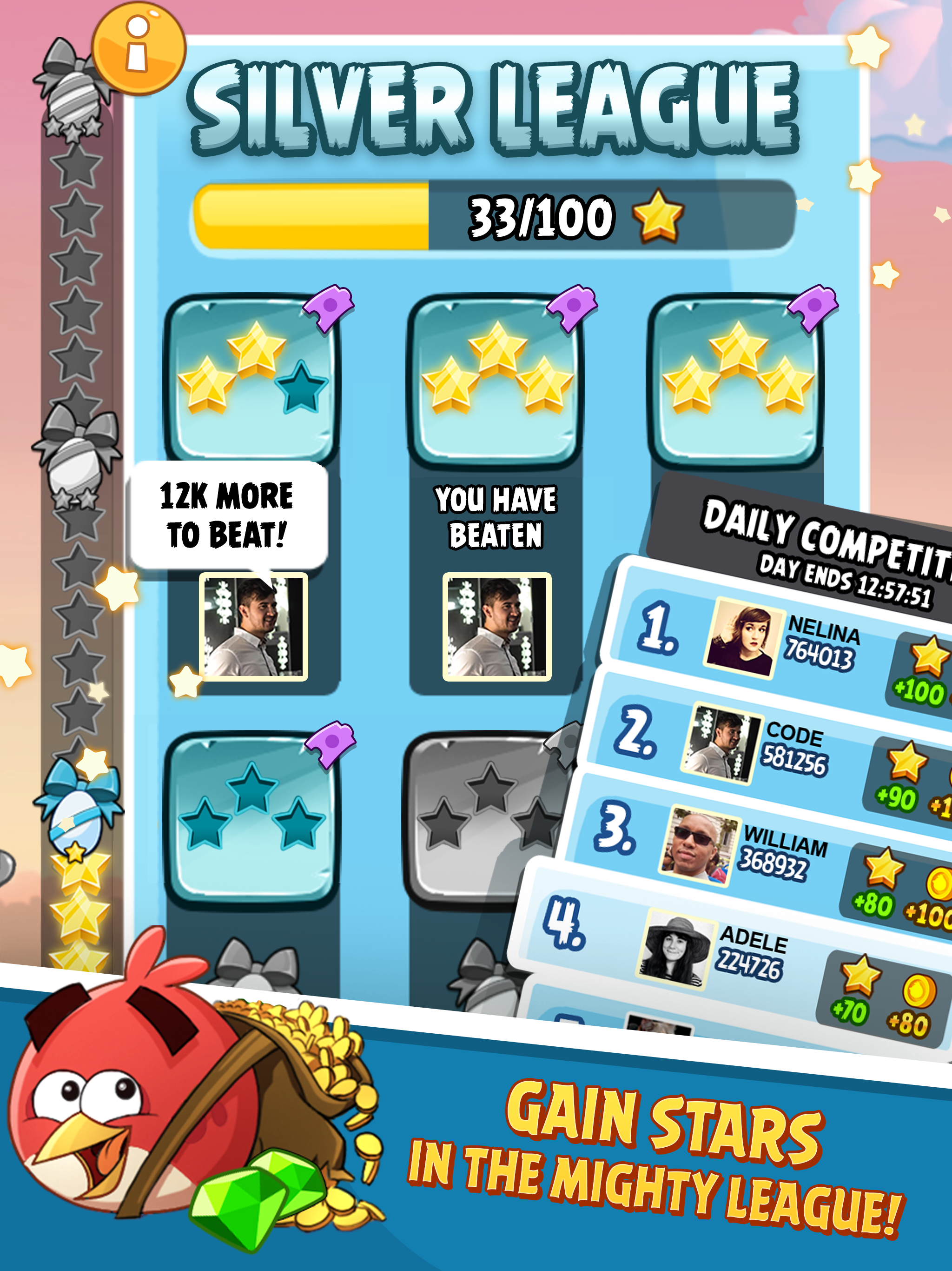 Angry Birds Classic Game Screenshot
