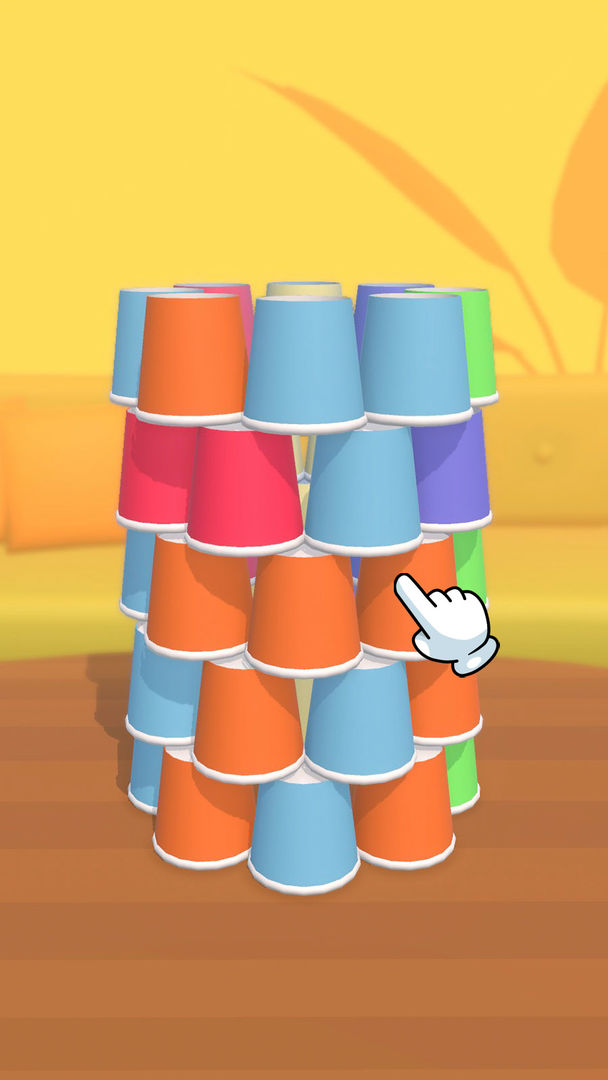 Cup Sort 3D screenshot game