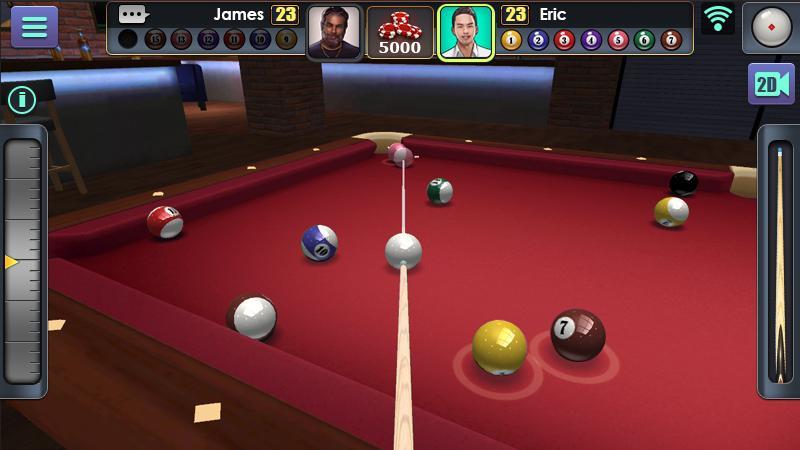 Screenshot of 3D Pool Ball