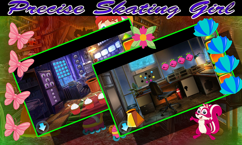 Best Game -435- Precise Skating Girl  Rescue Game Game Screenshot