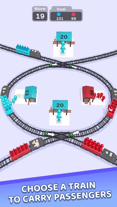 Train Jam Escape:Traffic 3D Game Screenshot