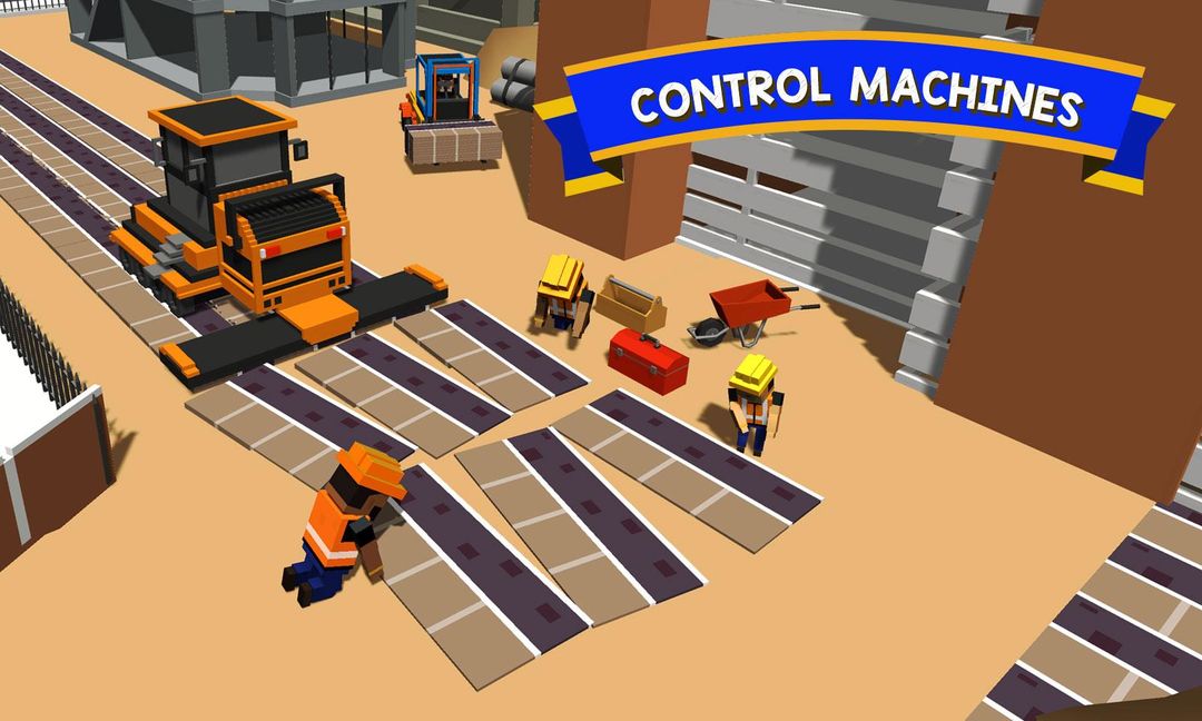 City Builder : High School Construction Games ภาพหน้าจอเกม