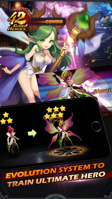Legends of 42 Gods and Heroes Game Screenshot