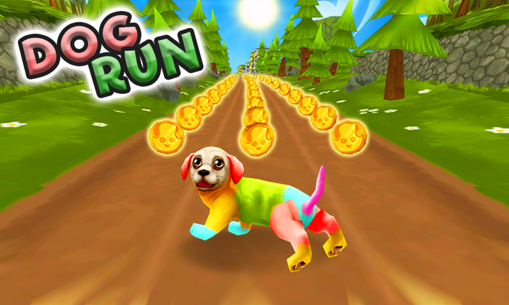 Dog Run Pet Runner Dog Game ภาพหน้าจอเกม