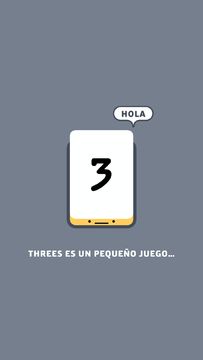 Captura de Pantalla del Juego Threes!