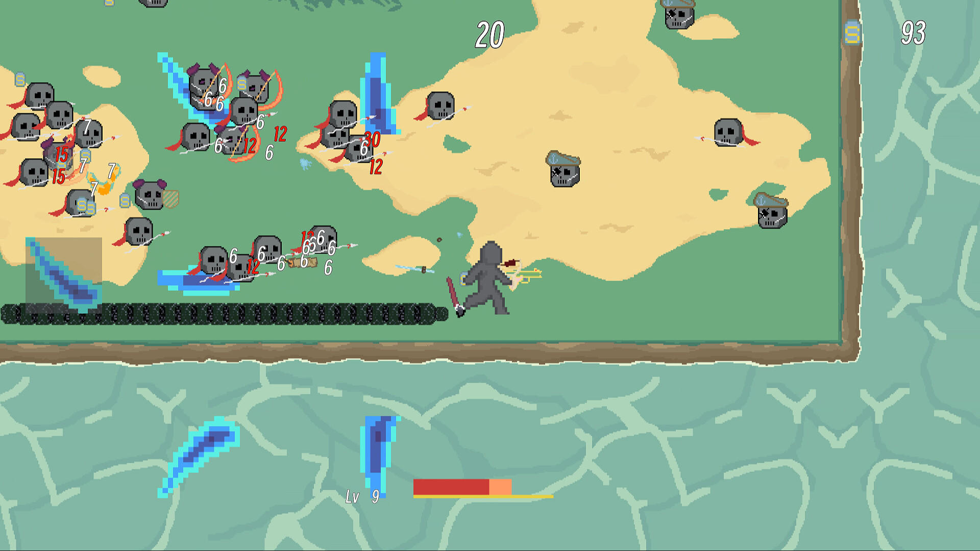 Screenshot of Skeleton War