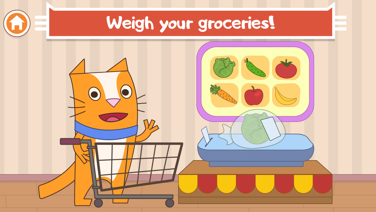 Captura de Tela do Jogo Cats Pets: Store Shopping Games For Boys And Girls