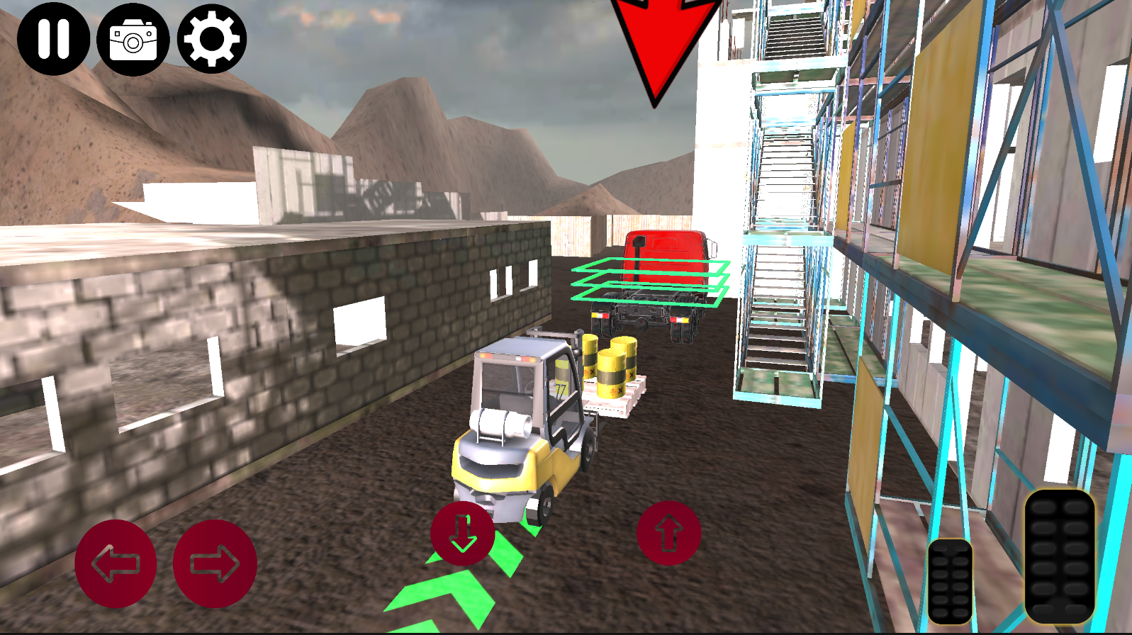 Forklift Driver Simulator Game Game Screenshot