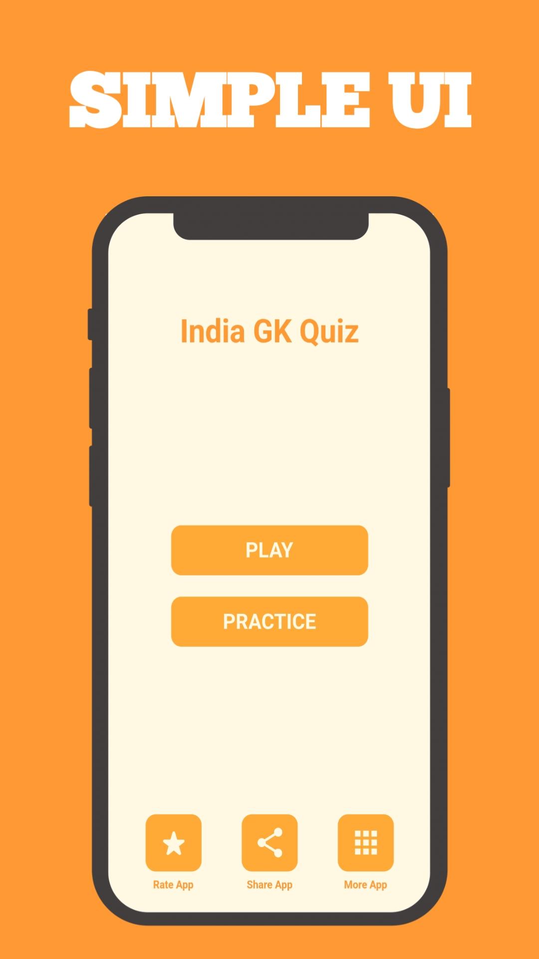 Скриншот игры India GK Quiz In English