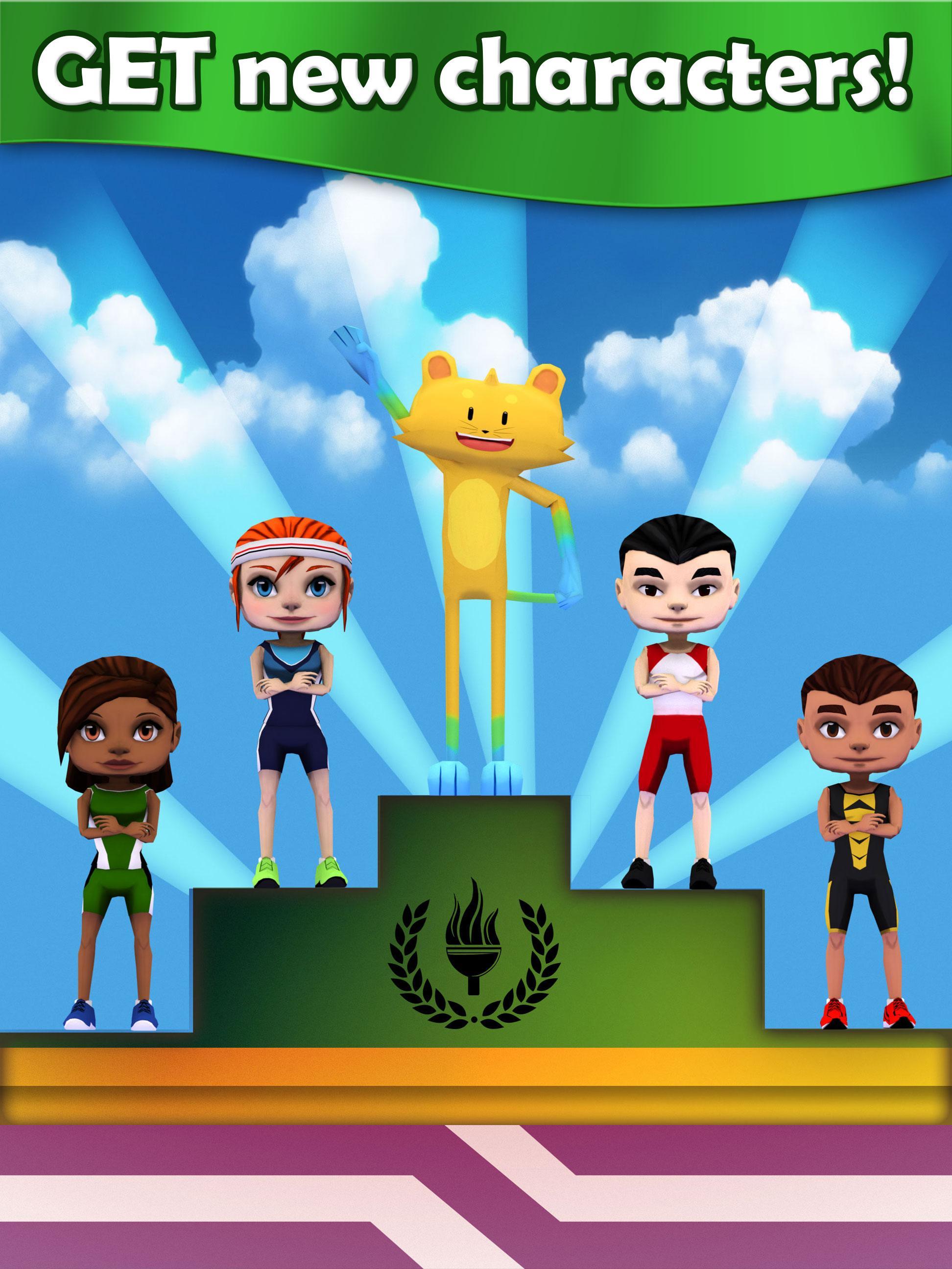Endless Running Rio Game Screenshot