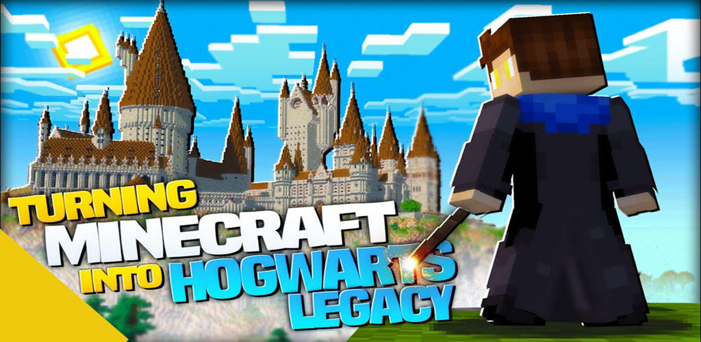 Banner of Hogwarts Legacy Mod for MCPE 