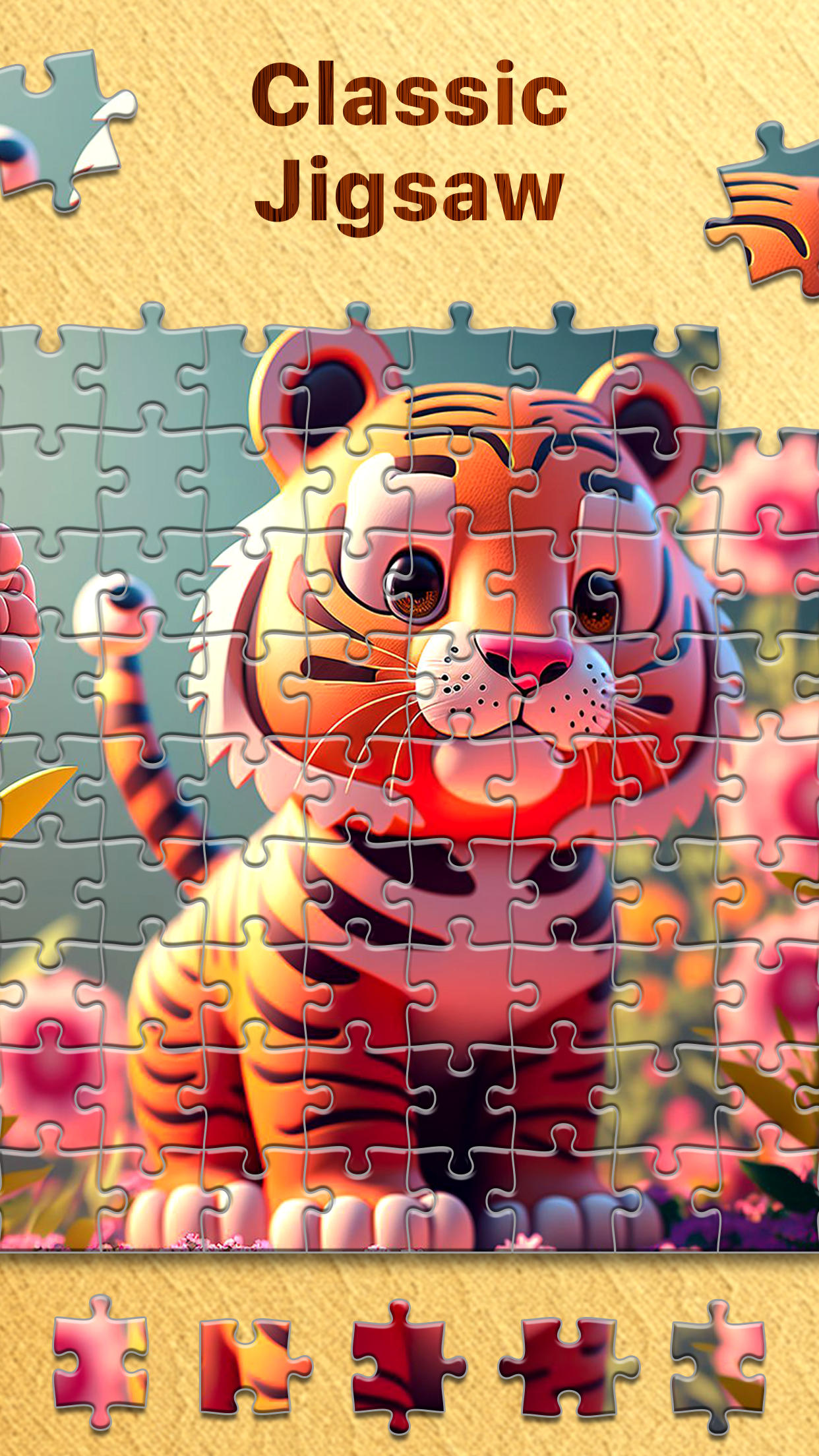 Jigsaw Puzzles - Brain Games Game Screenshot