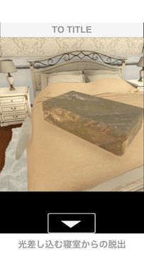 Скриншот игры 脱出ゲーム 光差し込む寝室からの脱出