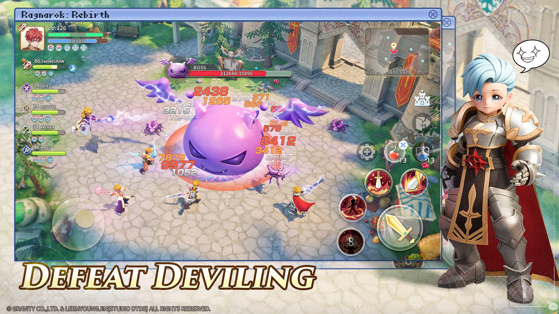 Ragnarok: Rebirth Game Screenshot