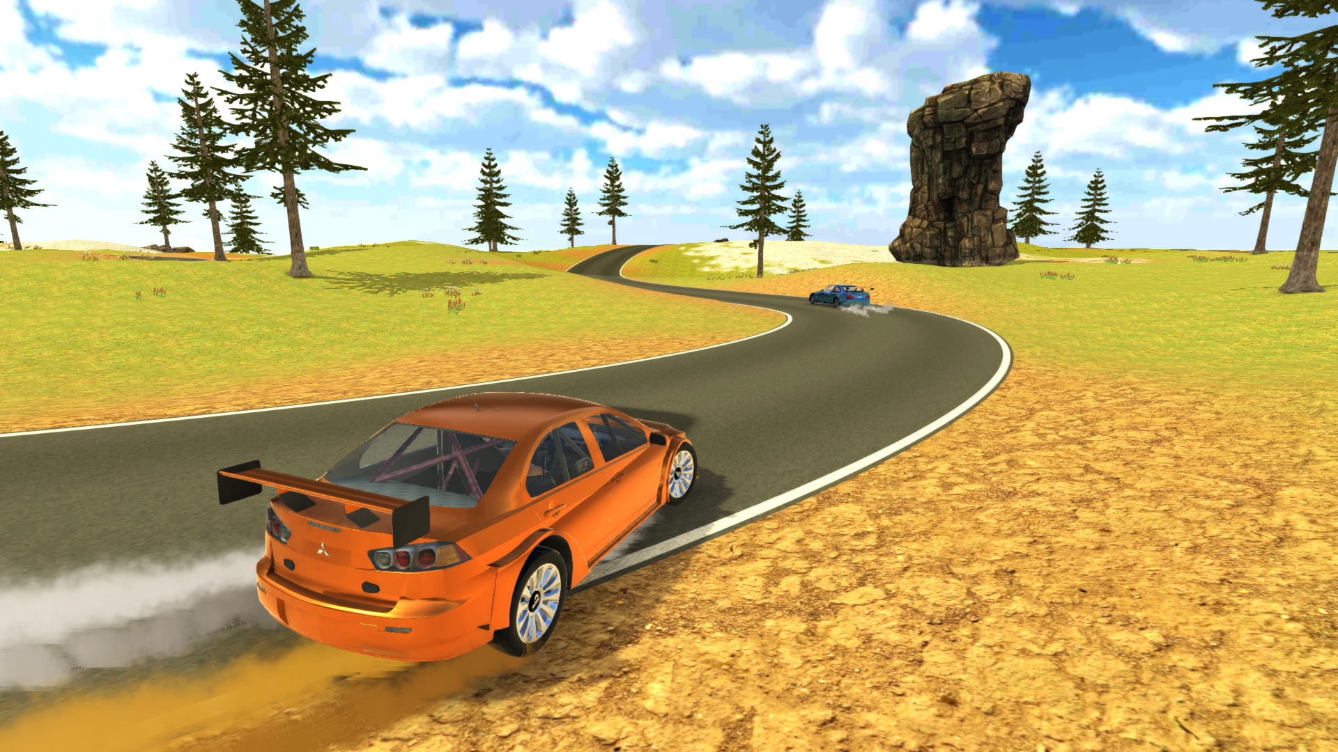 Screenshot of Lancer Evo Drift Simulator