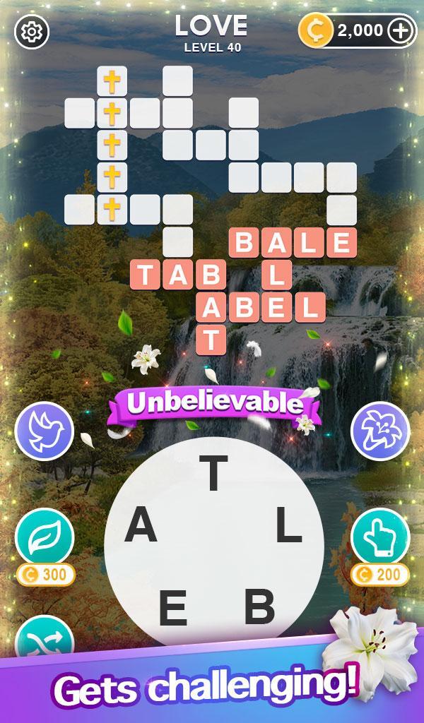 Скриншот игры Bible Word Cross - Daily Verse