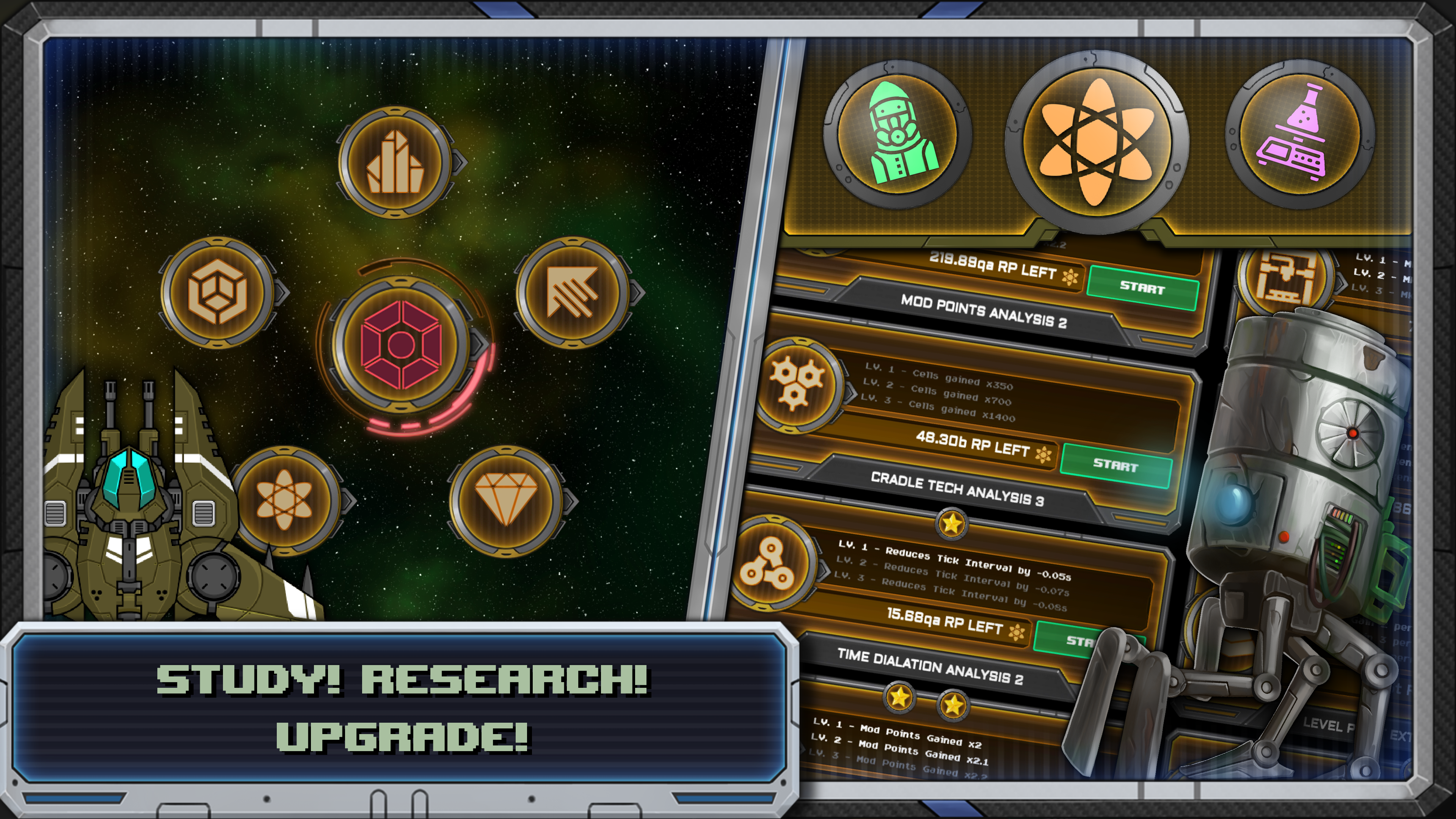 Cell: Idle Factory Incremental Game Screenshot