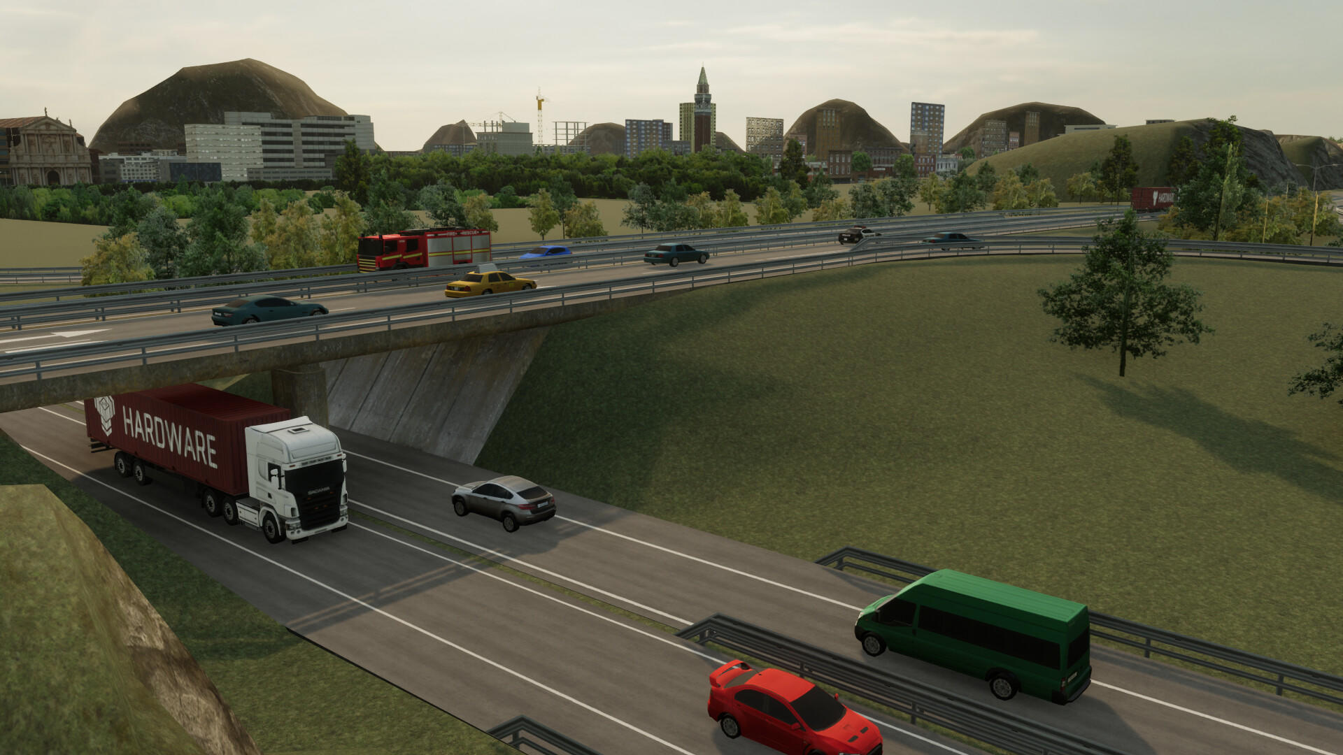 Truck Simulator: WORLD Game Screenshot