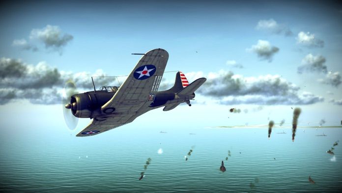 Screenshot of A7M Flight War