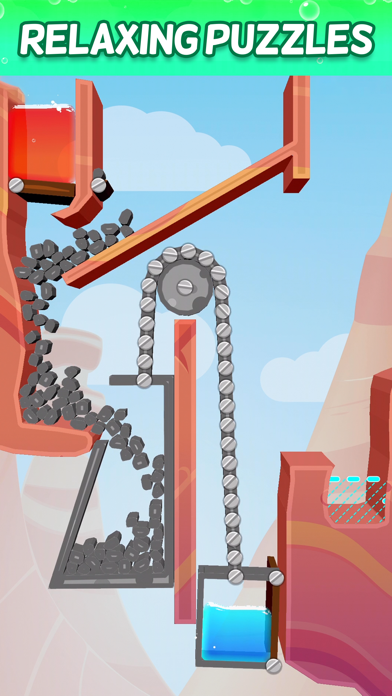 Splash Canyon - Water Puzzles Game Screenshot