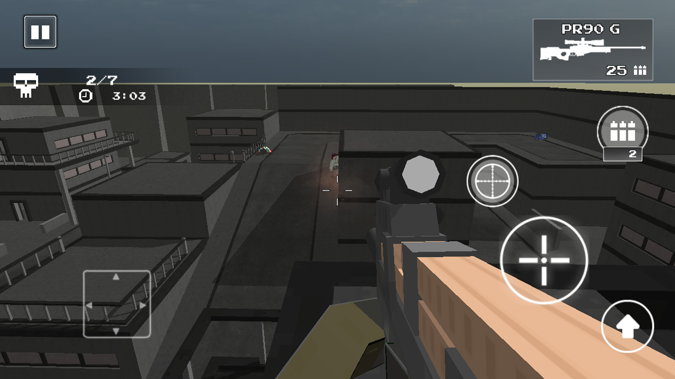 Pixel Sniper 3D - Z Game Screenshot