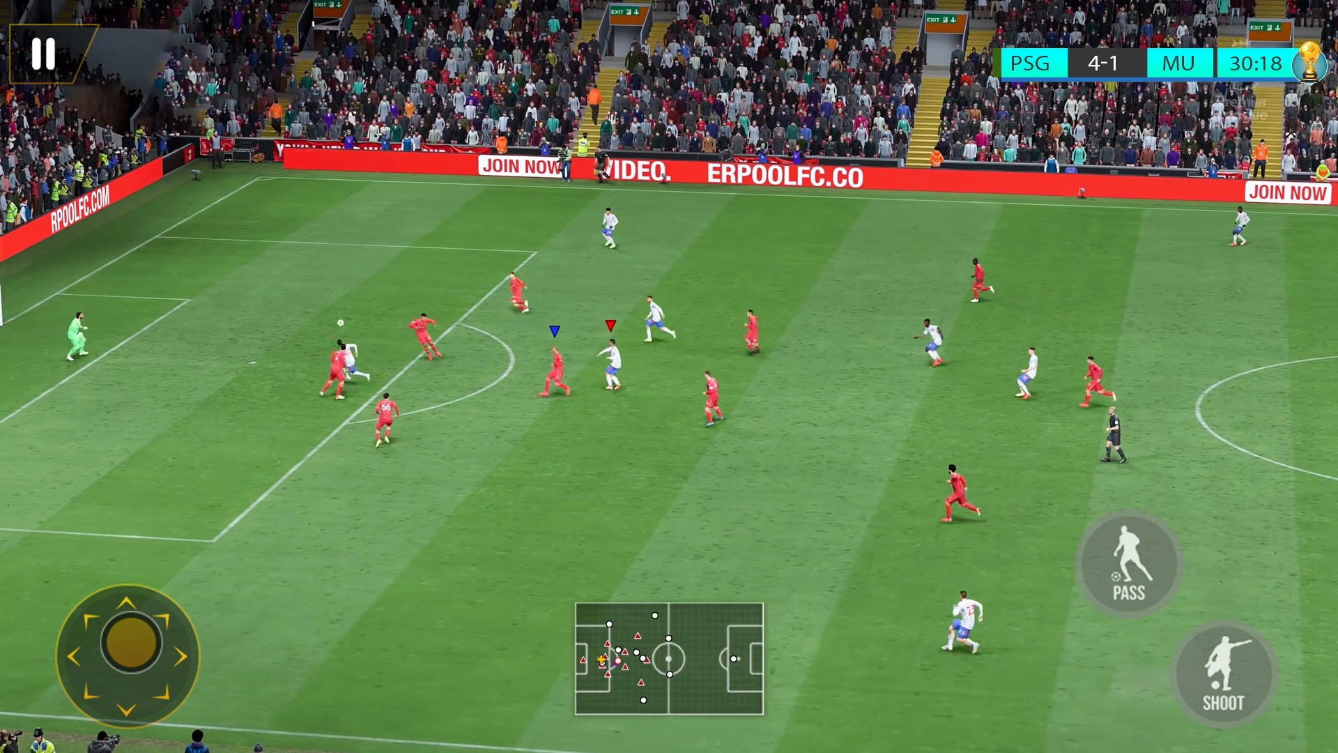 Football 2024 Soccer Game Game Screenshot