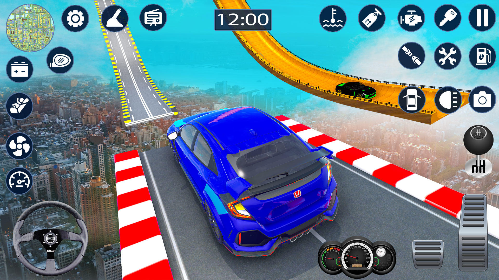 Mega Ramp Car Jump Racing Sim android iOS apk download for freeTapTap