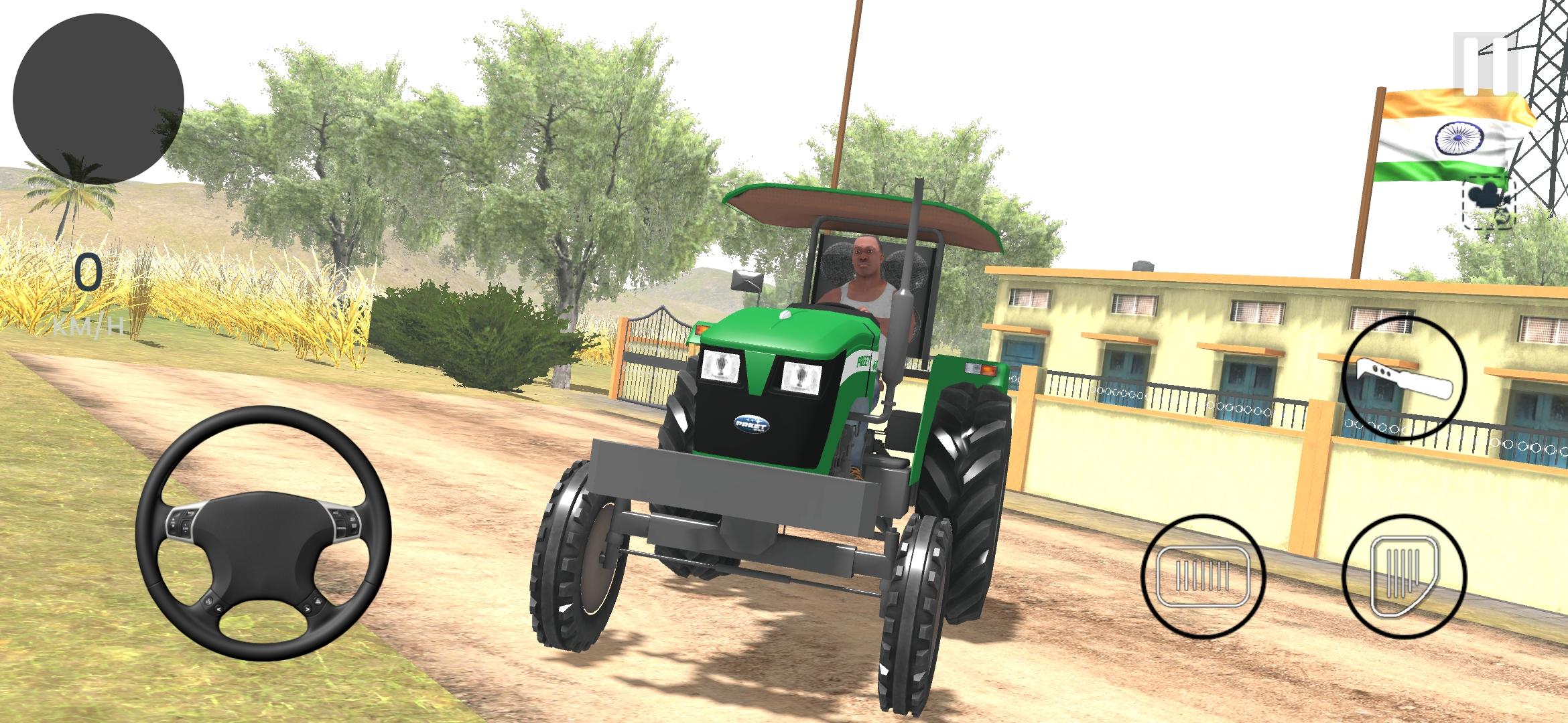 Indian Tractor Simulator 3D 게임 스크린 샷