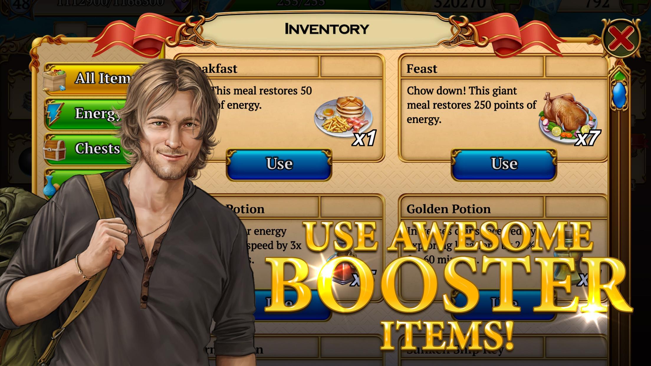 Скриншот игры Treasure Match 3