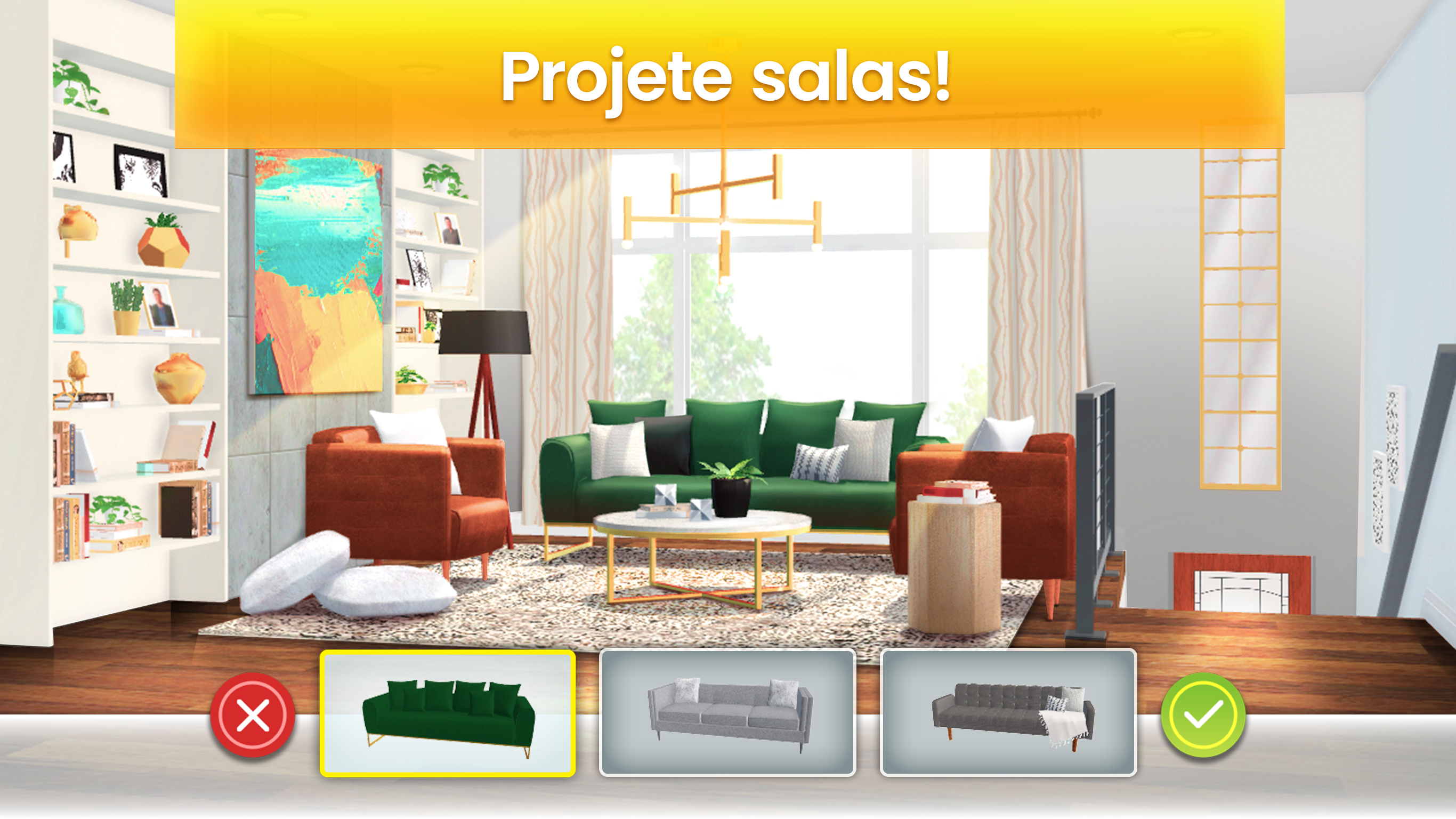 Captura de Tela do Jogo Property Brothers Home Design