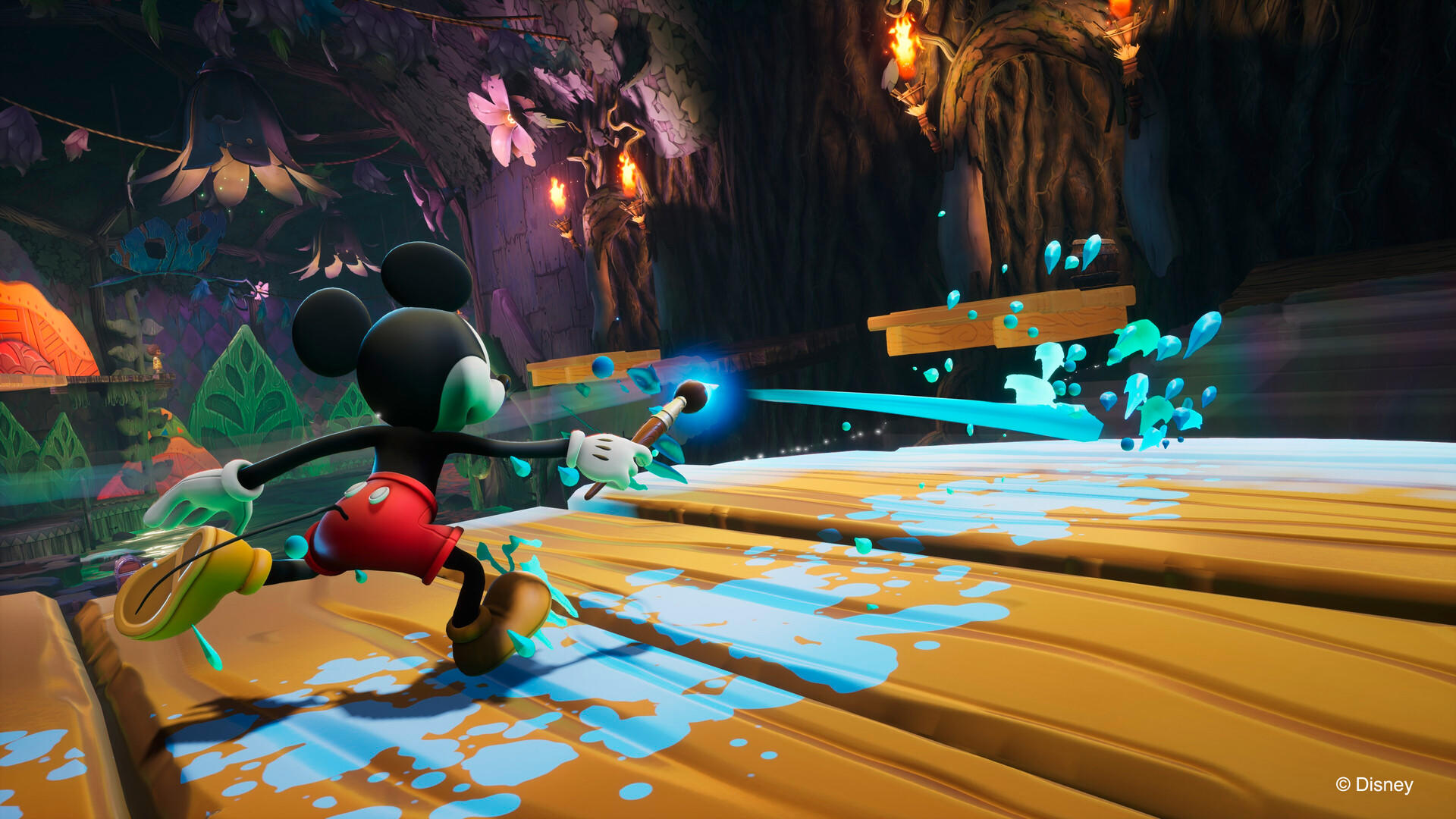 Disney Epic Mickey: Rebrushed Game Screenshot