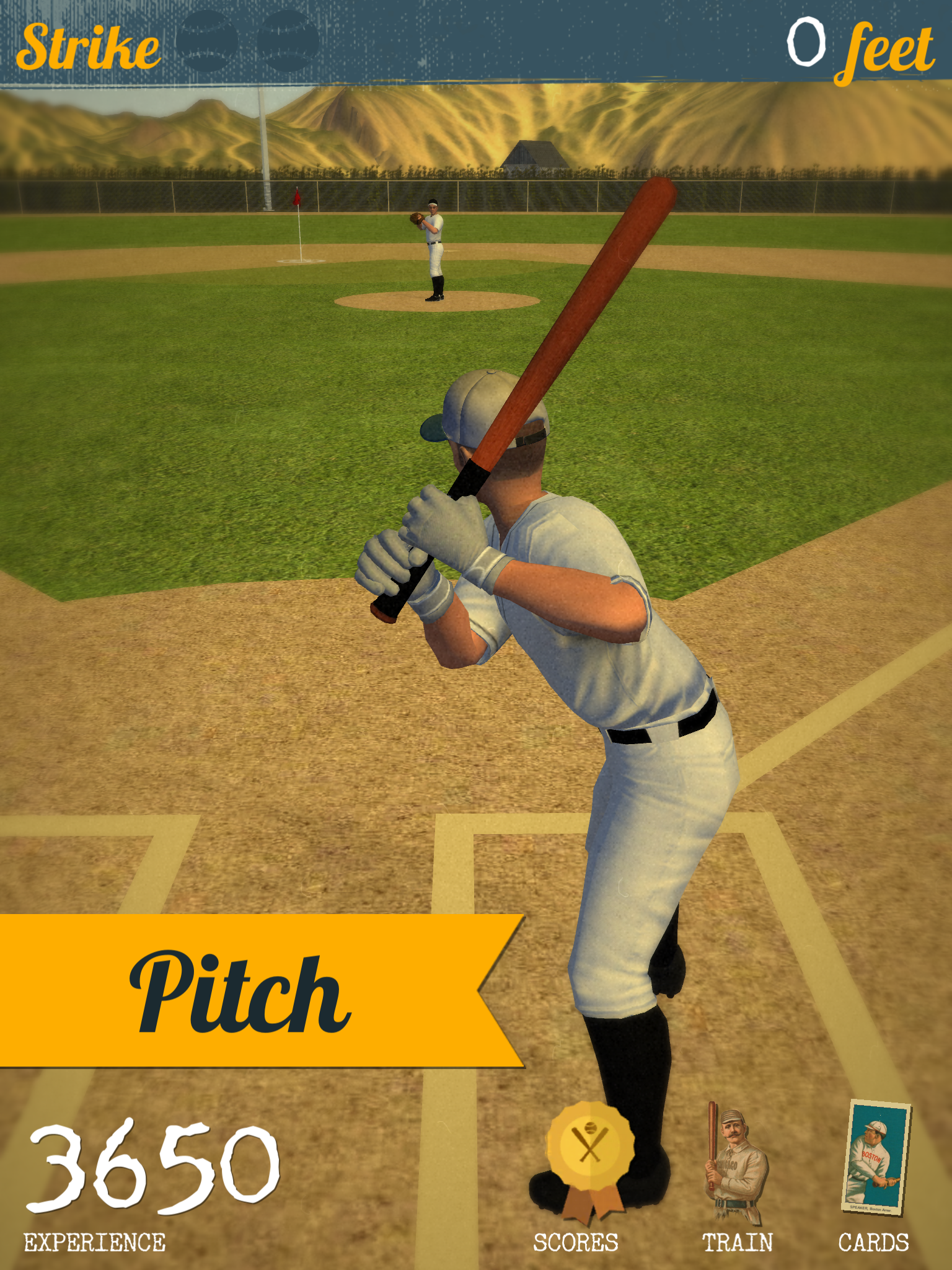 Baseball Smash Field of Dreams Game Screenshot