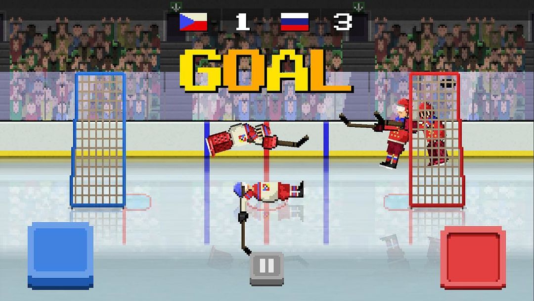 Hockey Hysteria 게임 스크린 샷