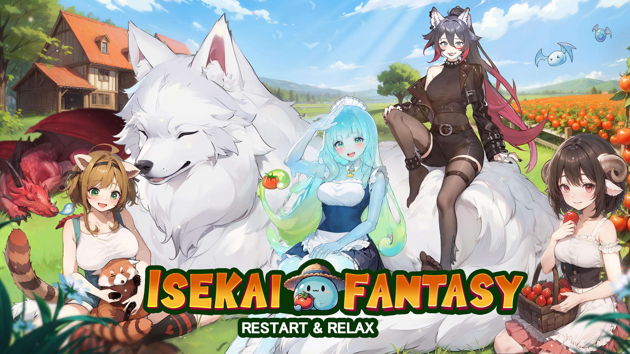 Isekai Fantasy:Restart & Relax ภาพหน้าจอเกม