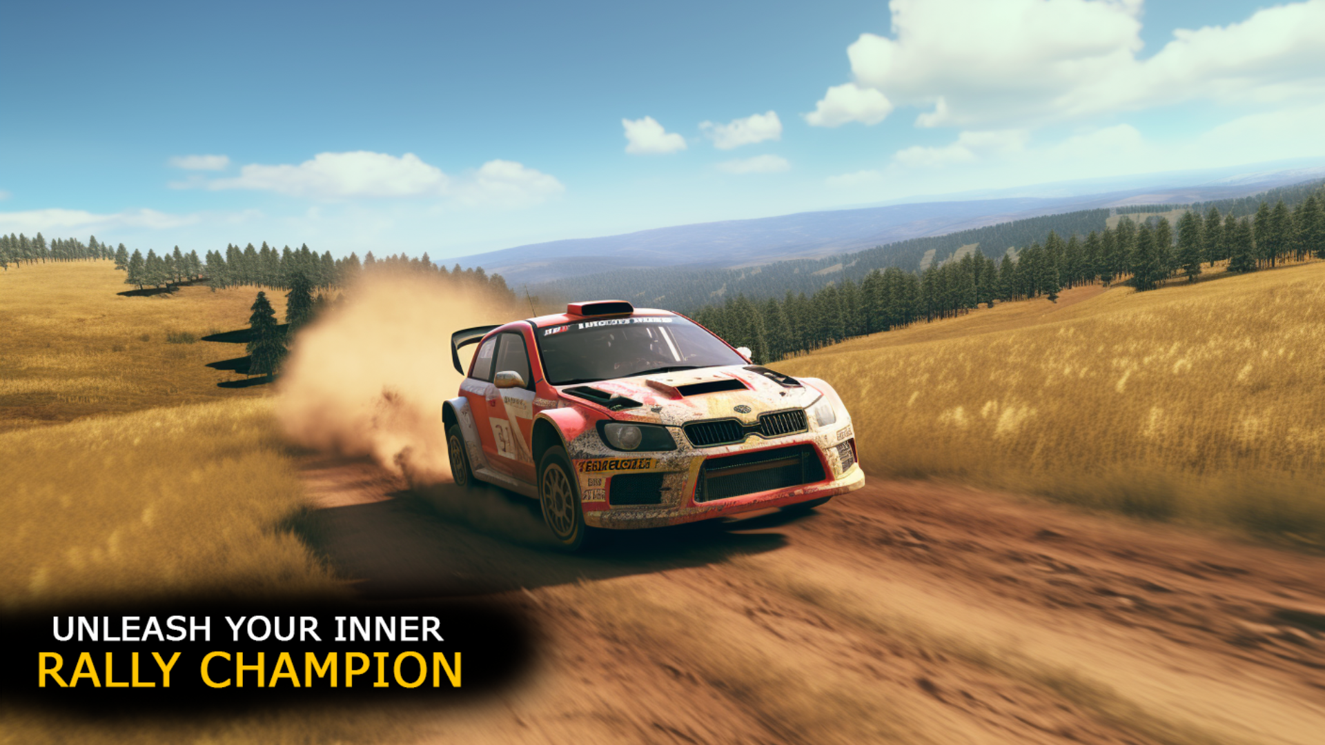 Скриншот игры Rally Car racing PRO