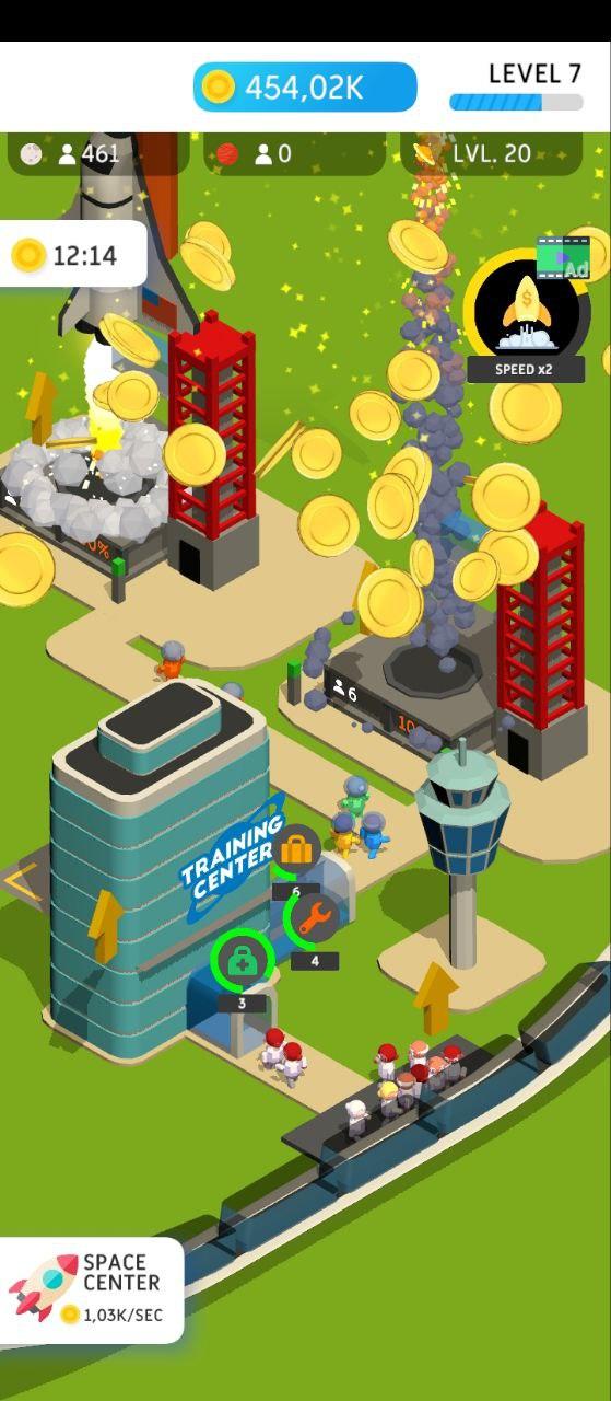 Скриншот игры Space Idle - Conquer space