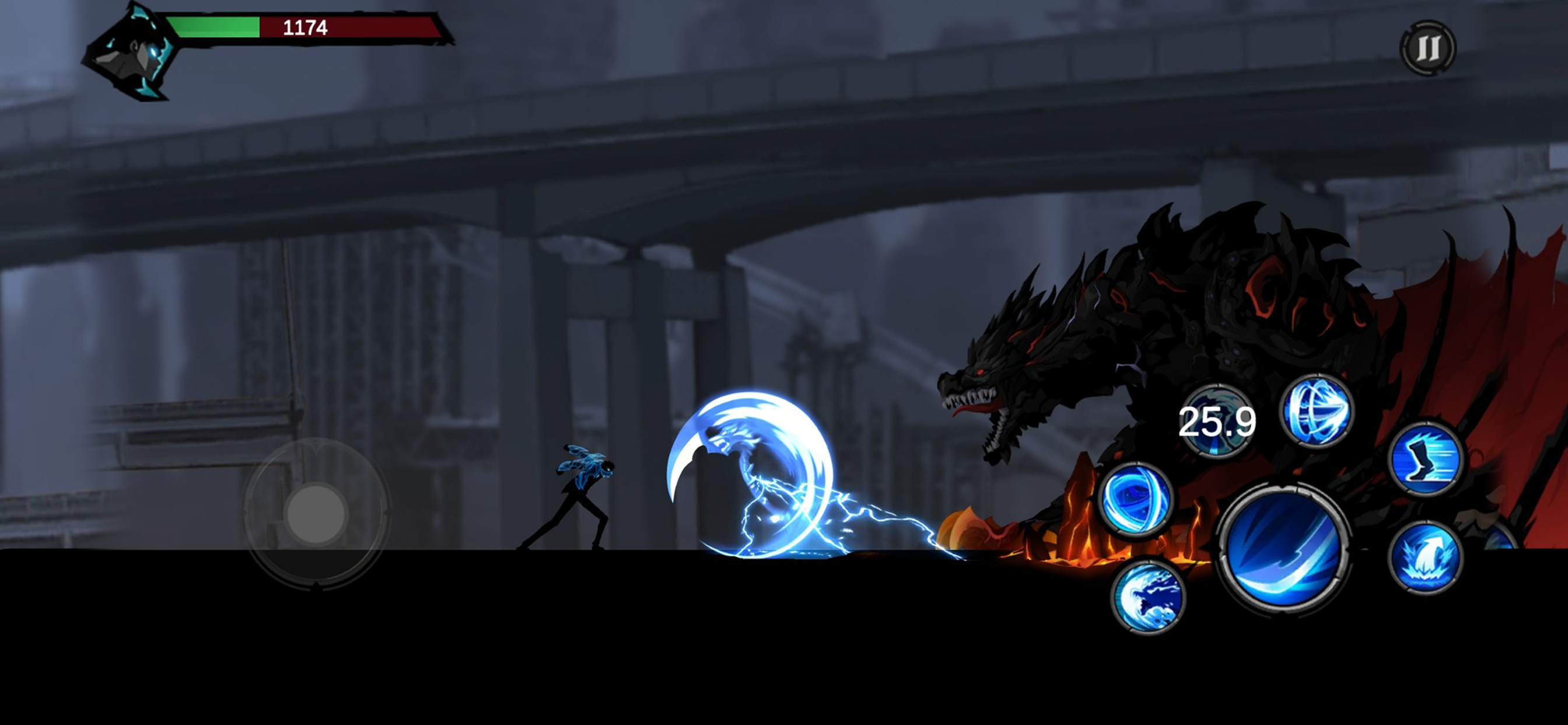 Captura de Tela do Jogo Shadow Lord: Legends Knight