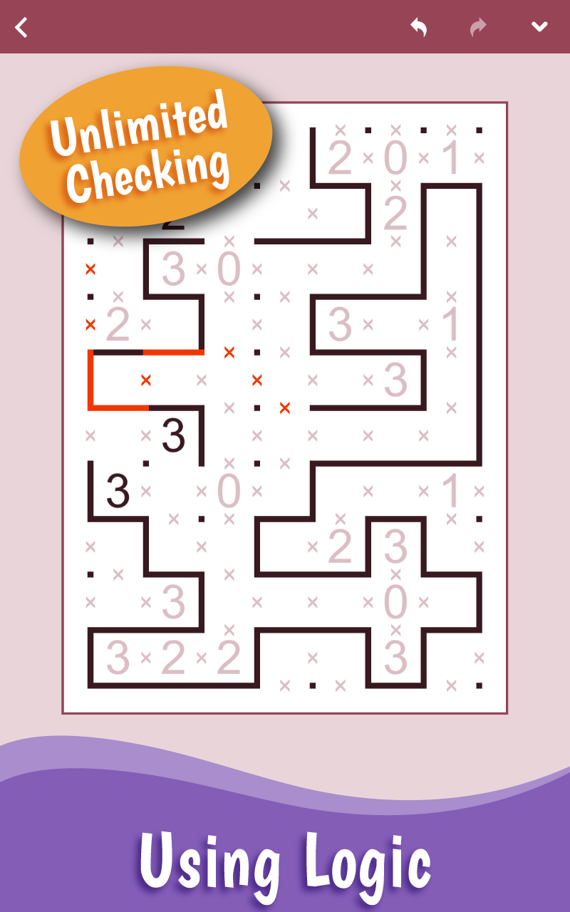 Slitherlink: Loop the Snake Game Screenshot