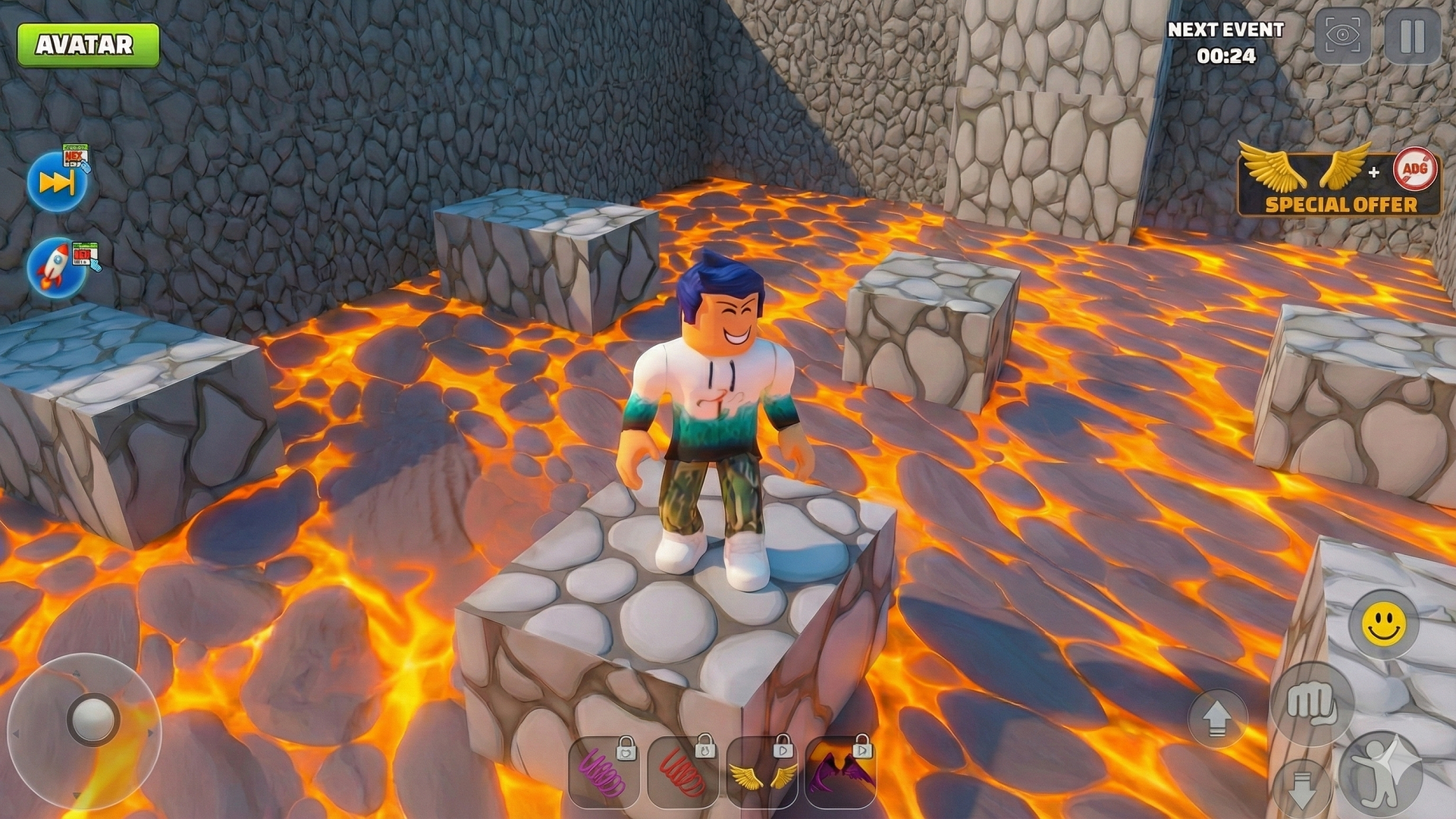 Prison Break Parkour Escape 3D Game Screenshot