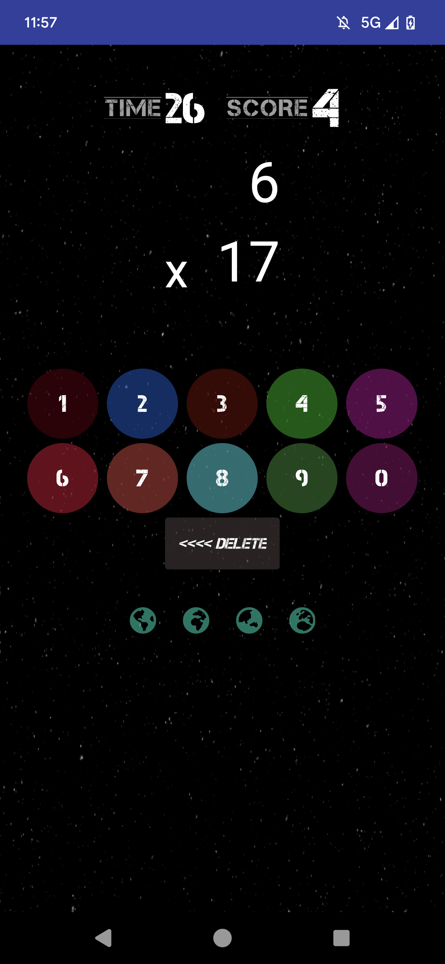 Screenshot 5 of 60 Second Math Multiply Game 