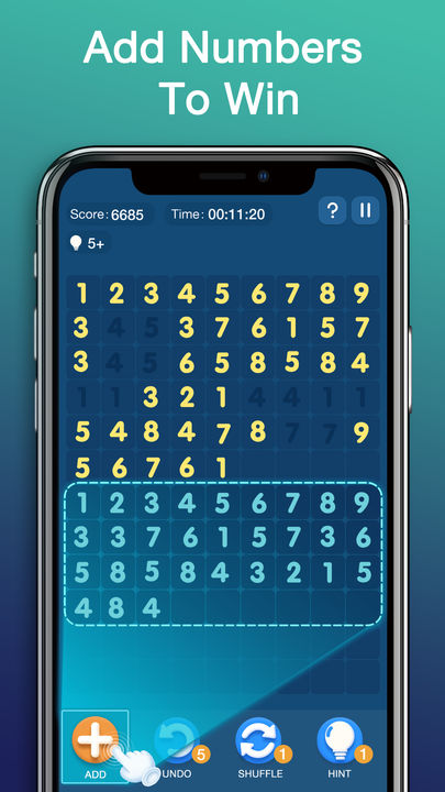 Screenshot 1 of จับคู่สิบ - ปริศนาตัวเลข 0.1.83