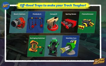 Clash for Speed – Xtreme Combat Racing ゲームのスクリーンショット