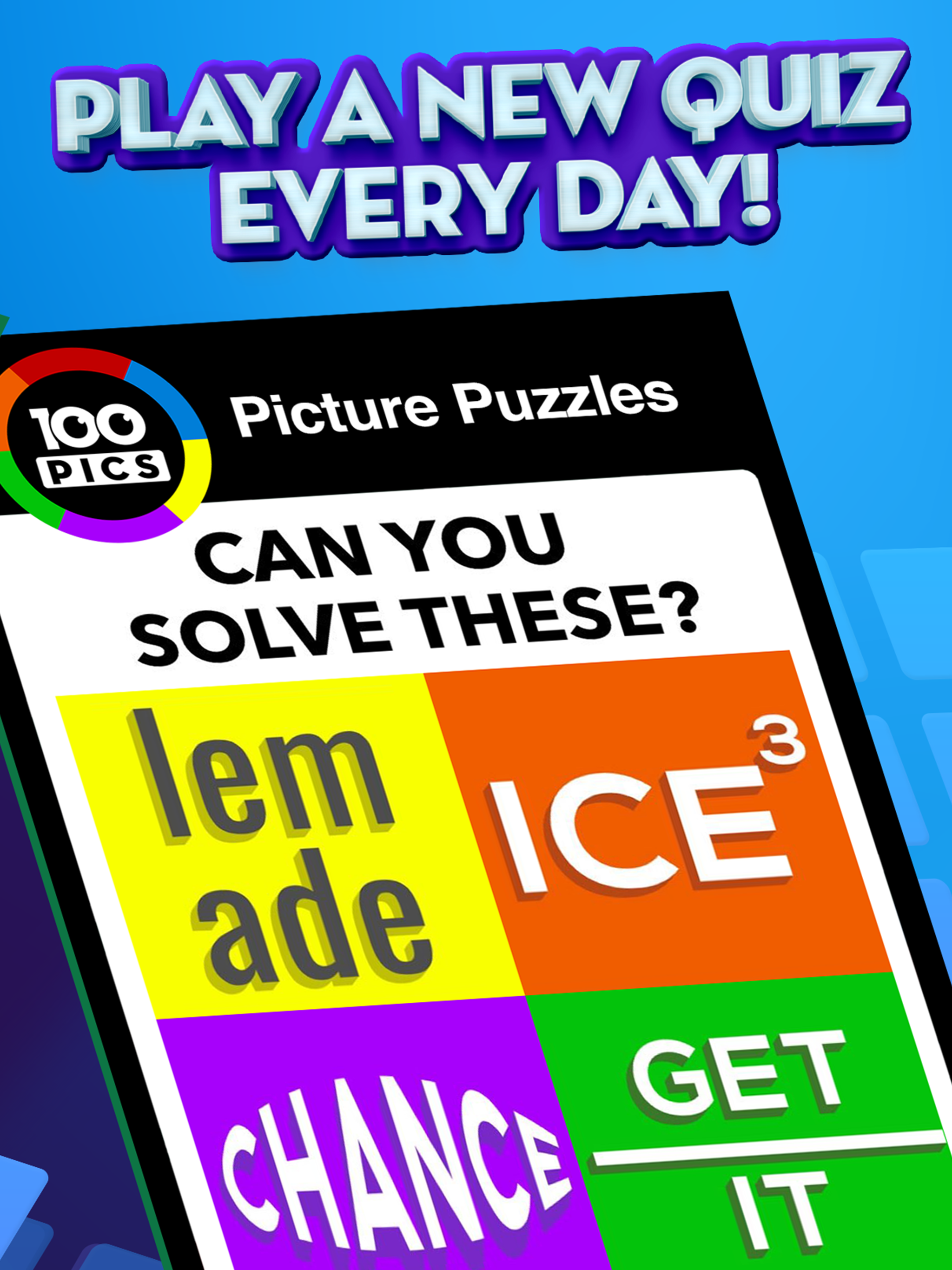 Screenshot of 100 PICS Quiz - Logo & Trivia
