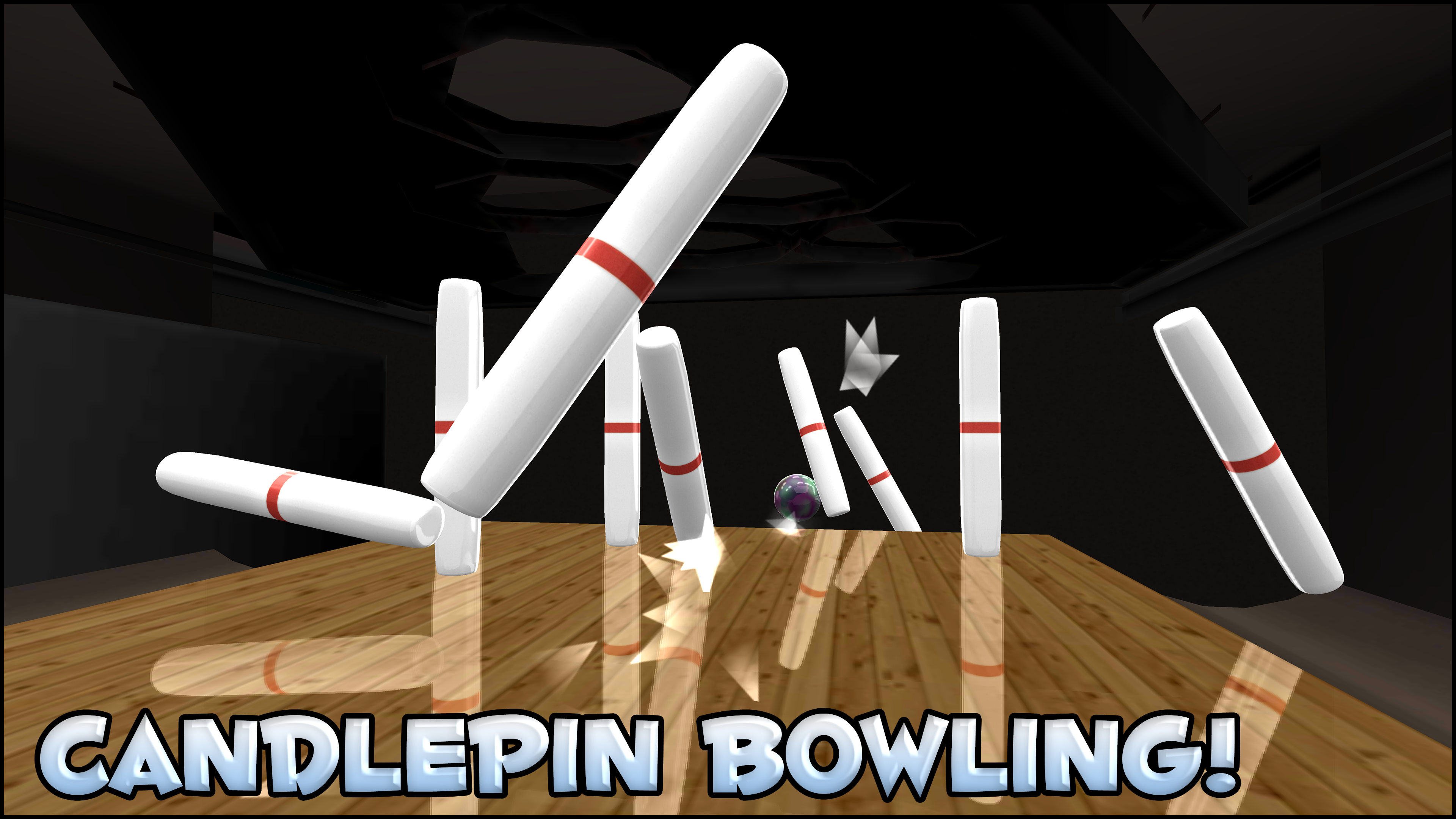Screenshot of Galaxy Bowling 3D