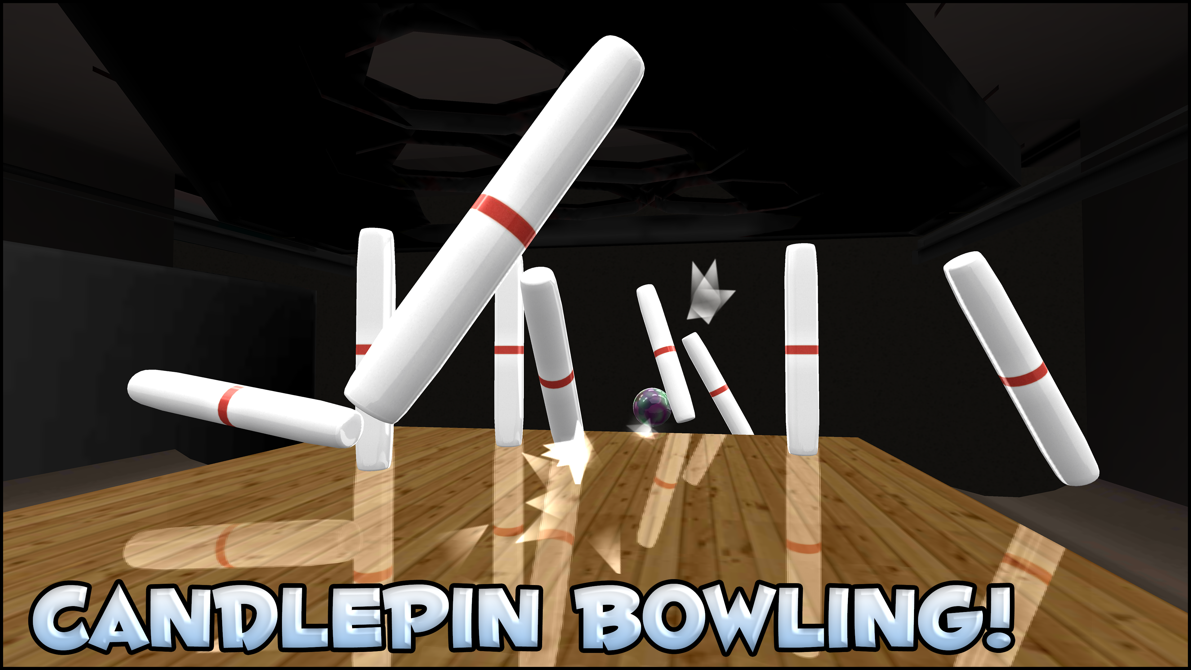 Galaxy Bowling 3D Game Screenshot