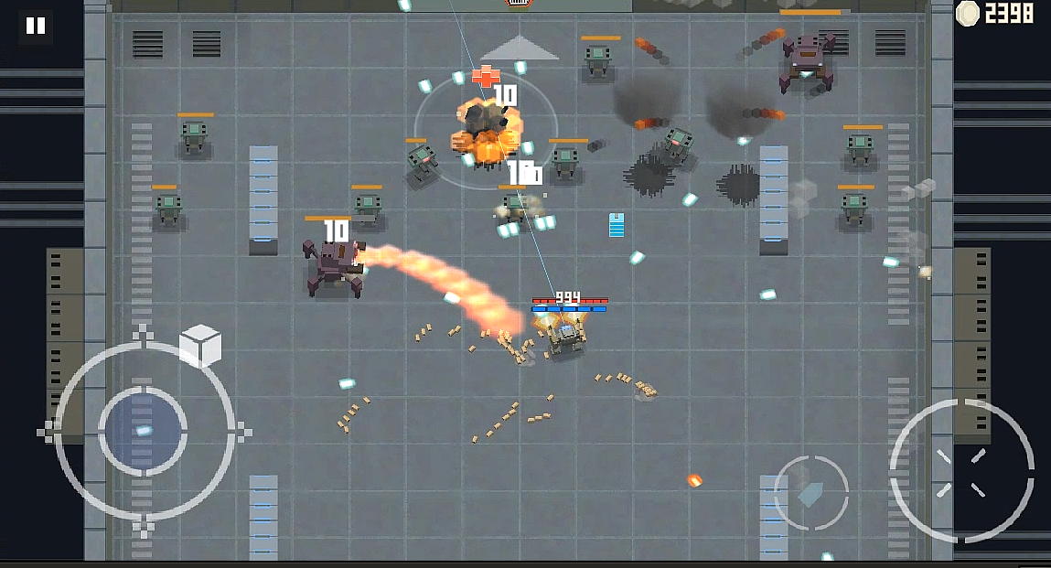 Mech galaxy Game Screenshot
