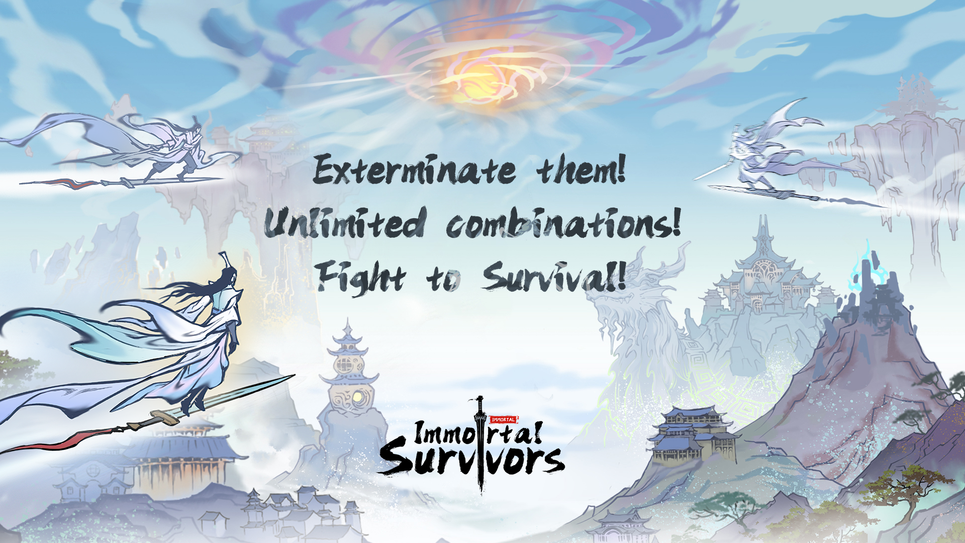 Immortal Survivors 게임 스크린 샷