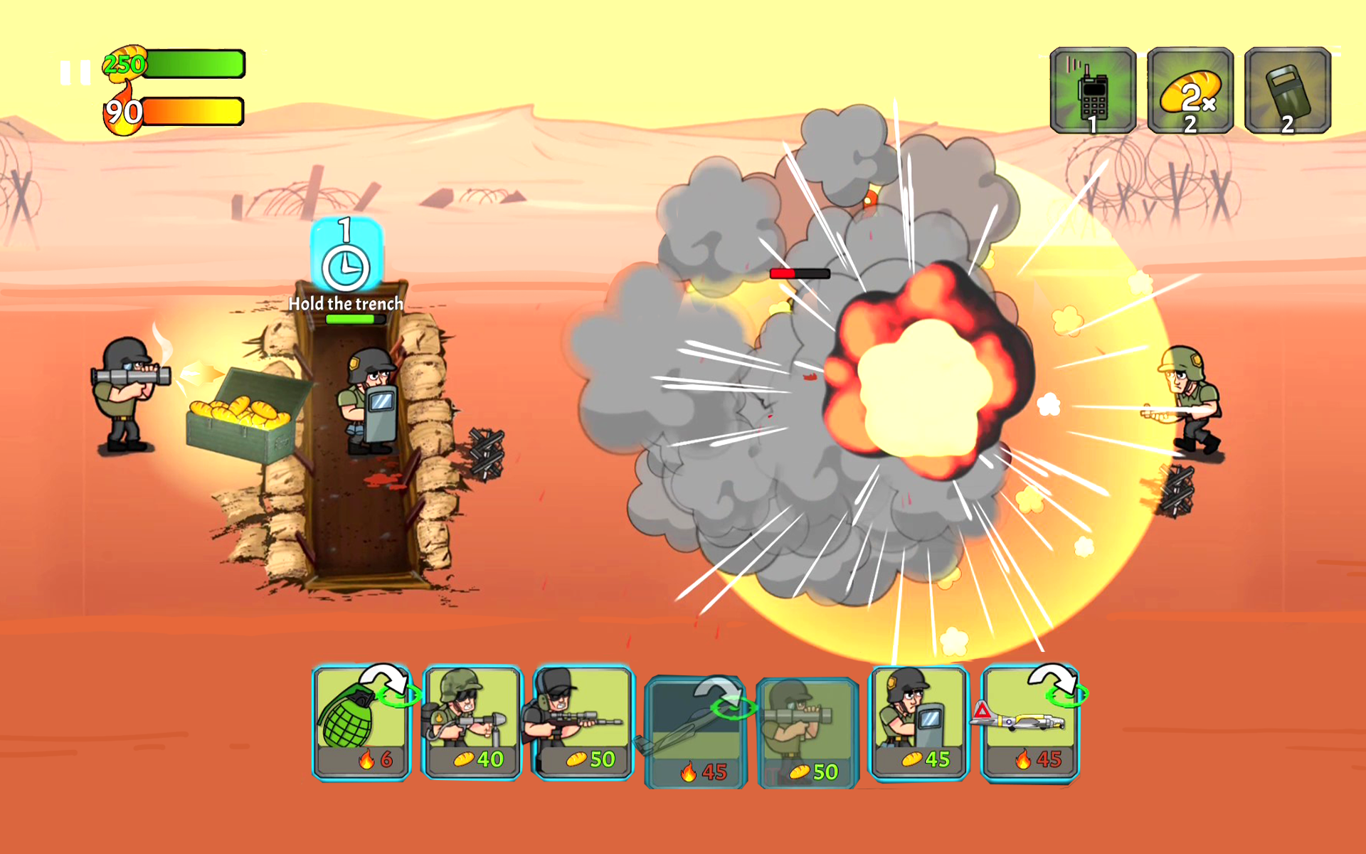 War Strategy Game: RTS WW2 Game Screenshot