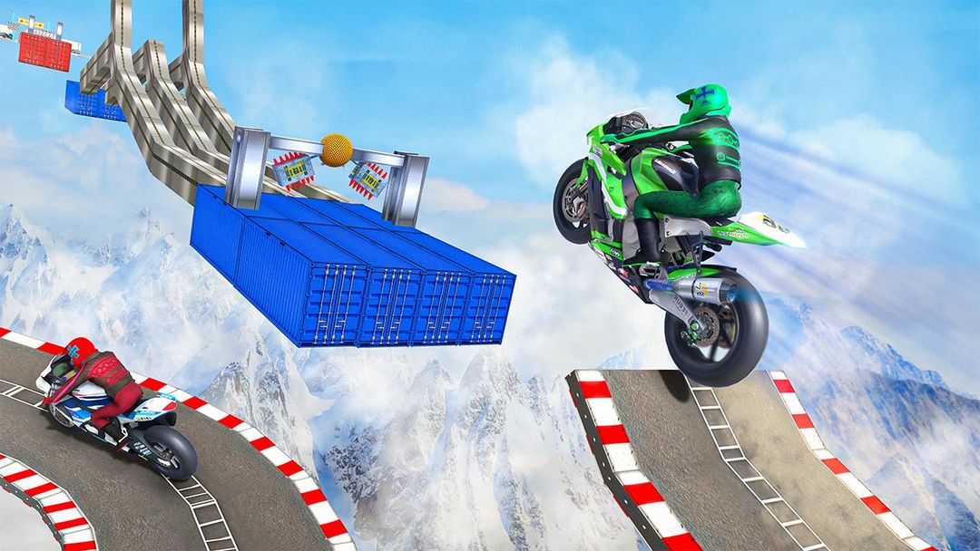 Racing Moto Bike Stunt : Impossible Track Game遊戲截圖
