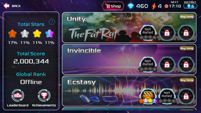 Screenshot 1 of Infinity Beats Song Edition 